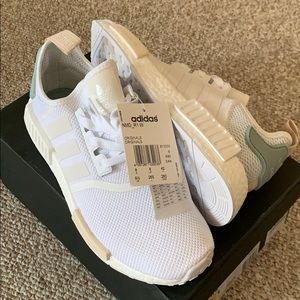 Adidas NMD R1 White Tactile Green - US 9.5 or UK 8